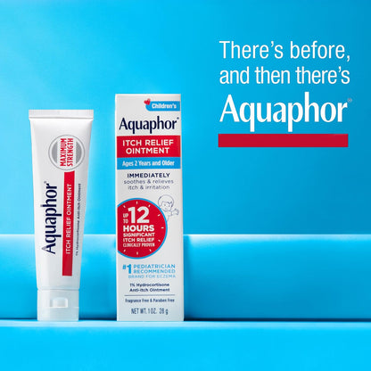 Aquaphor Children's Itch Relief Ointment 1% Hydrocortisone
