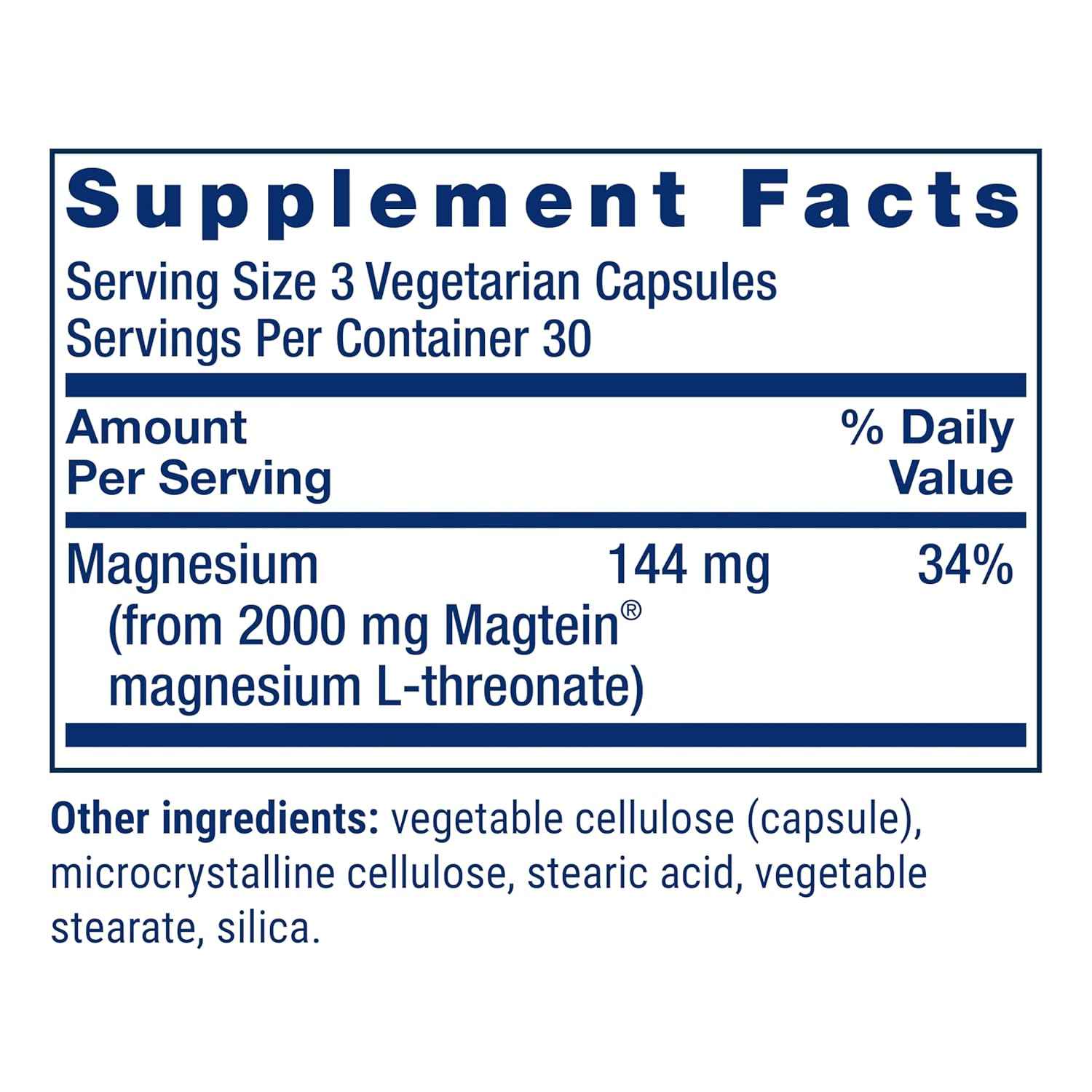 Life Extension Neuro-Mag Magnesium L-Threonate 144 mg 90 Capsules