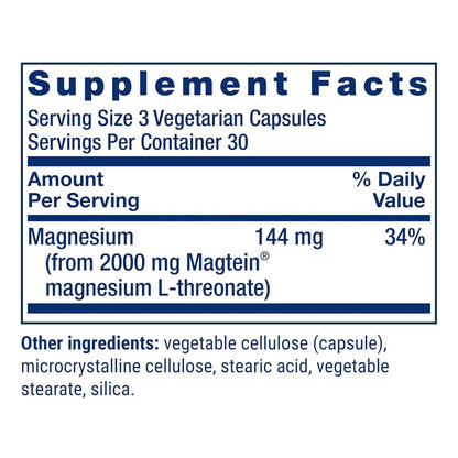 Life Extension Neuro-Mag Magnesium L-Threonate 144 mg 90 Capsules