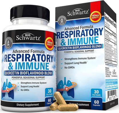 BioSchwartz Lung Detox Respiratory Immune Support Formula Capsules