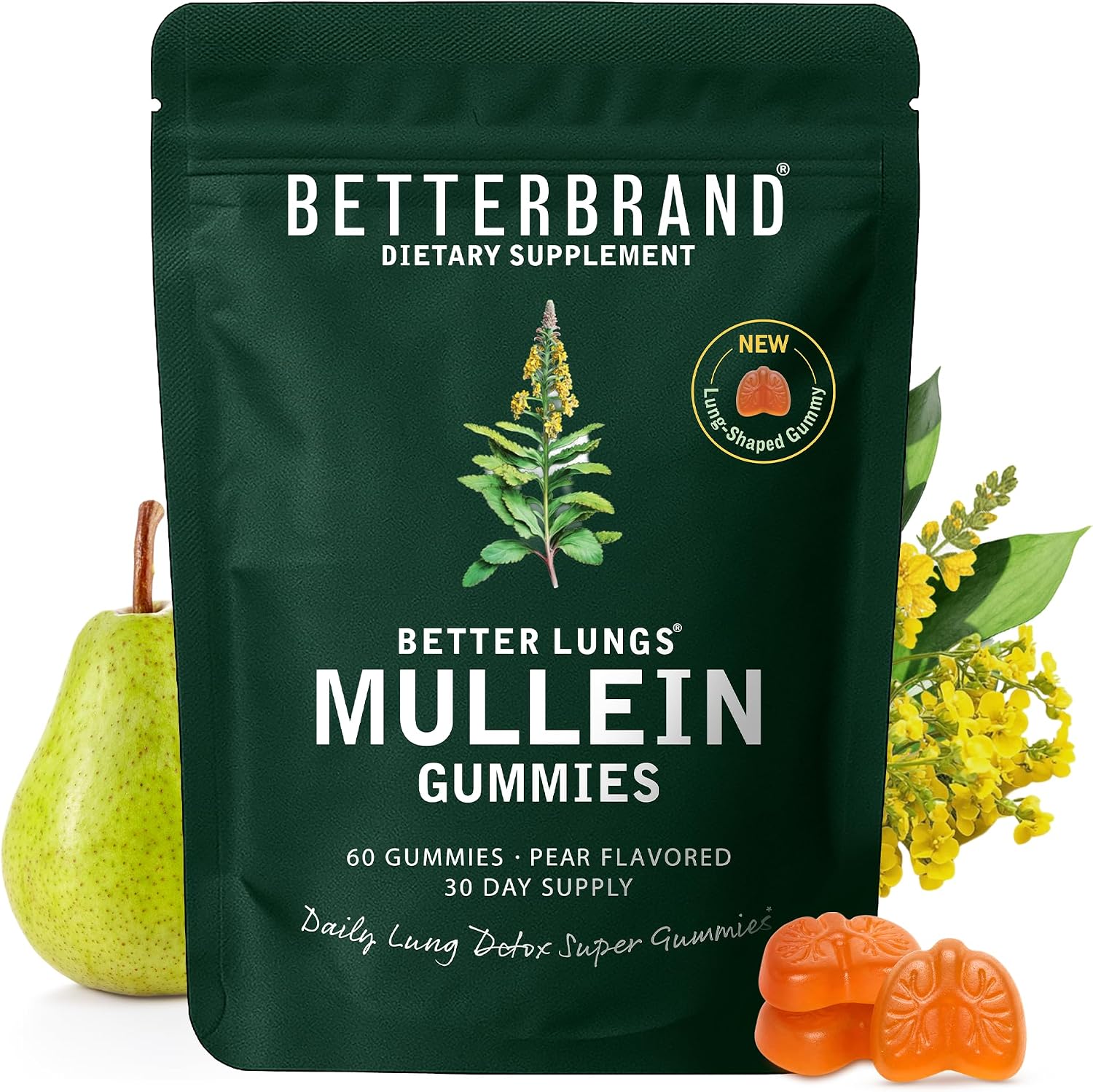 Betterbrand Mullein Respiratory Support Gummies