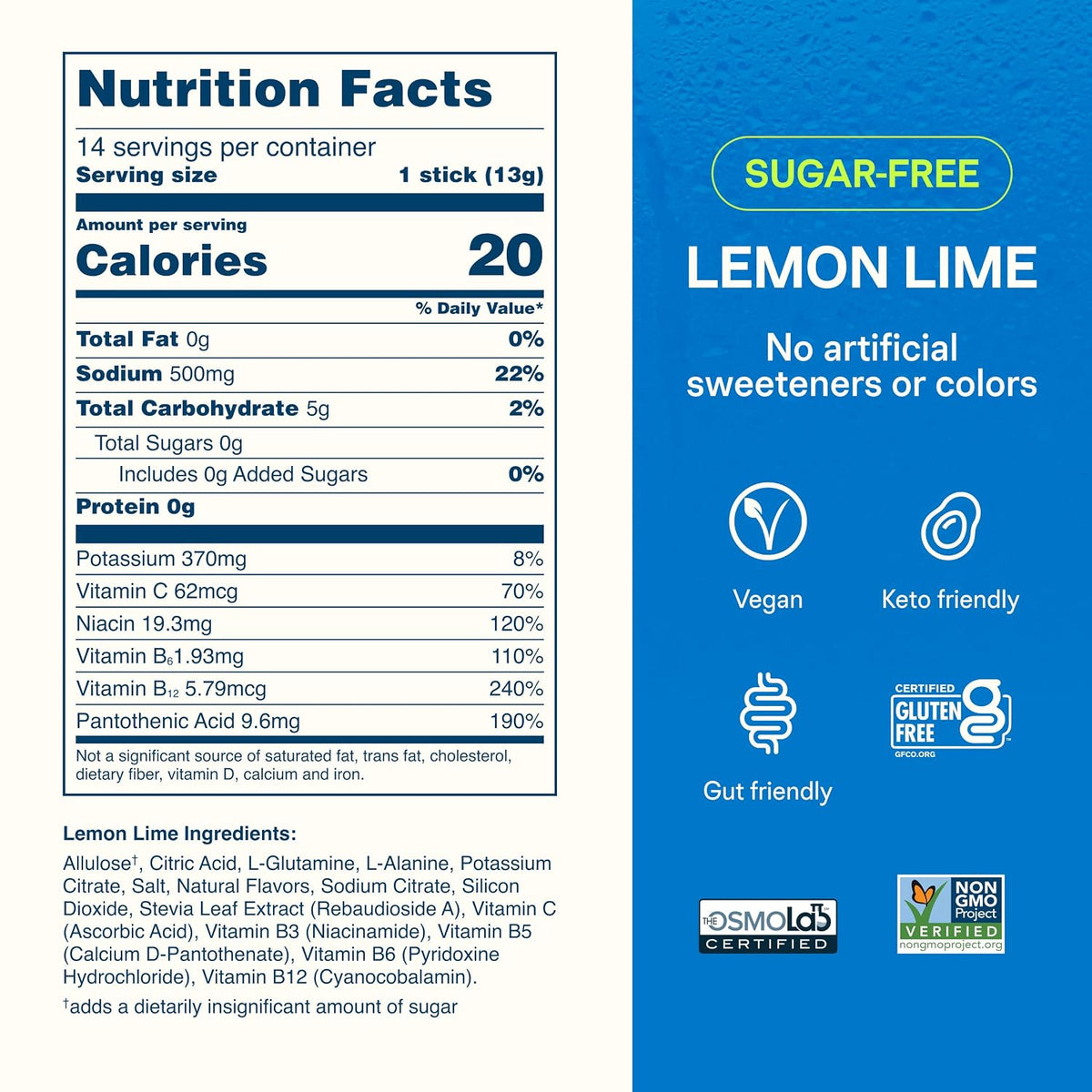 Liquid I.V. Sugar Free Hydration Electrolyte Drink Mix 14 Count