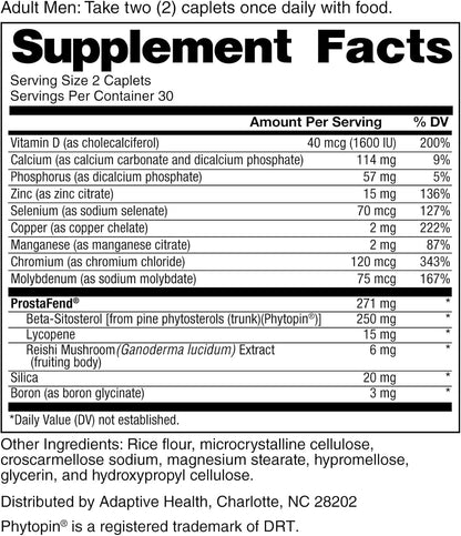 Super Beta Prostate Advanced Prostate Supplement for Men 60 Caplets