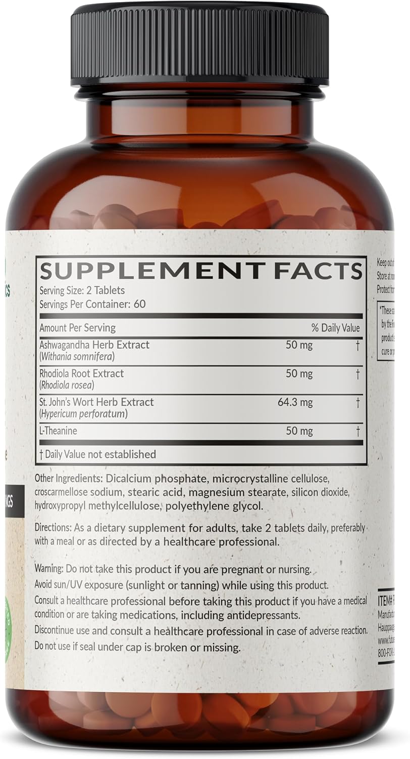 Futurebiotics Chill Pill Ashwagandha Stress Mood Support Tablets
