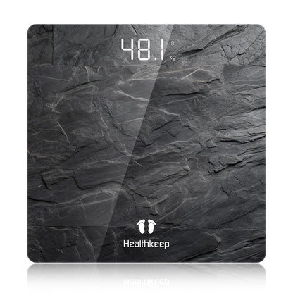 Digital Bathroom Scale Body Weight 400 lb Capacity LED Display High-Precision 4-Sensor