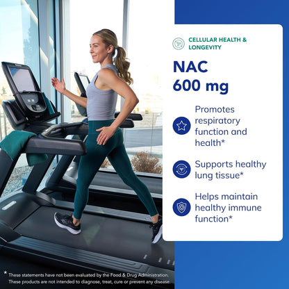 Pure Encapsulations NAC Immune and Respiratory Support Capsules