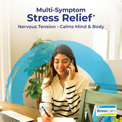 Boiron StressCalm Stress Mood Support Meltaway Tablets