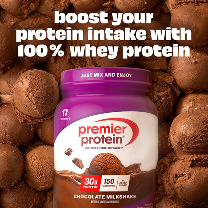 Premier Protein 100% Whey Protein Powder 17 Servings