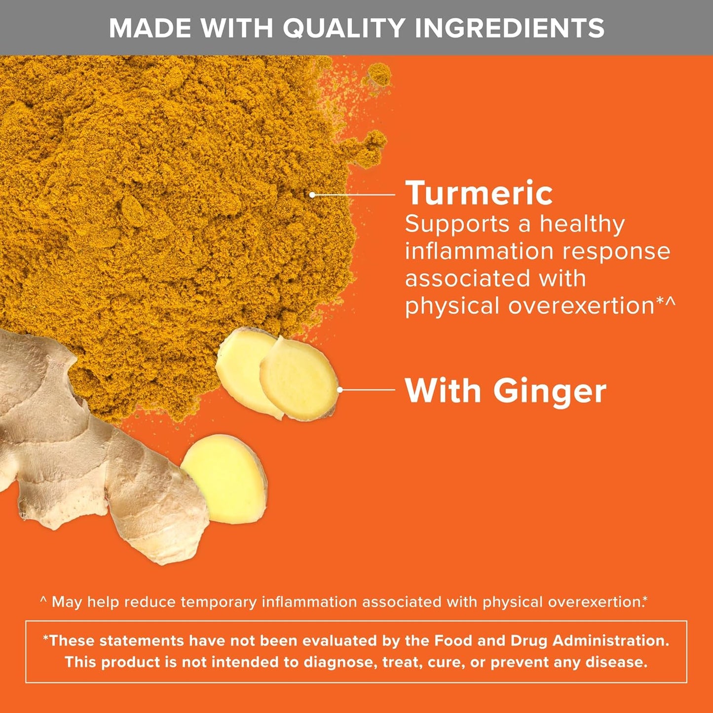 Qunol Turmeric Curcumin with Black Pepper & Ginger 2400mg 105ct