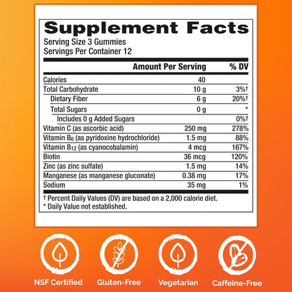 Emergen-C Vitamin C 250 mg Immune Support Dietary Supplement Gummies