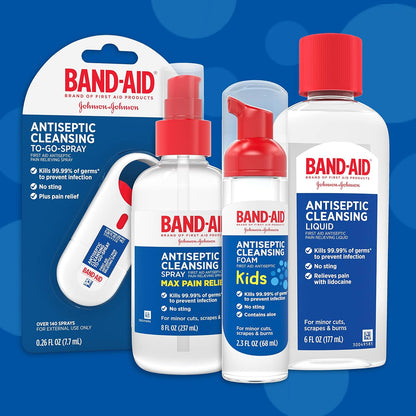 BAND-AID Antiseptic Cleansing Spray 8 fl oz