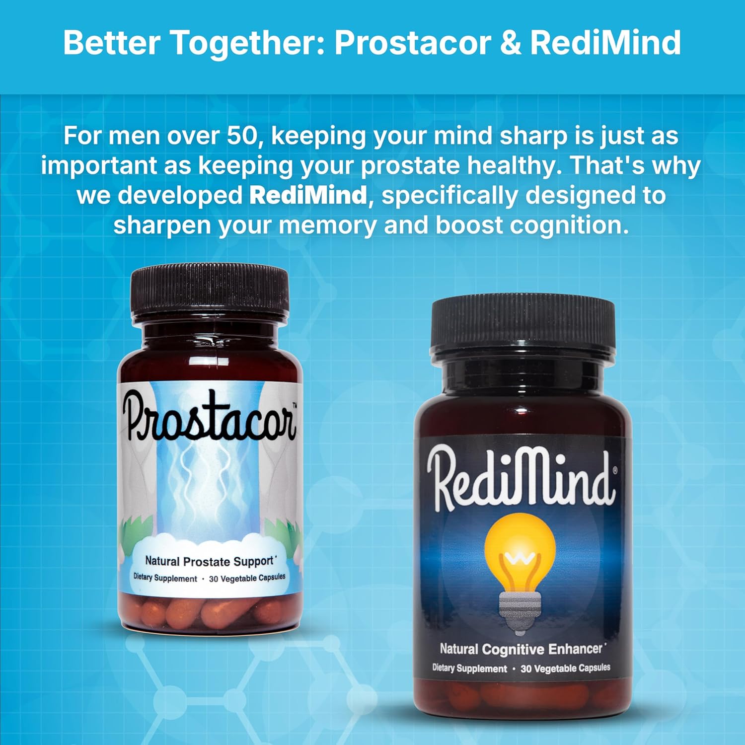 Prostacor Natural Prostate Support Supplement for Men 30-Day Supply