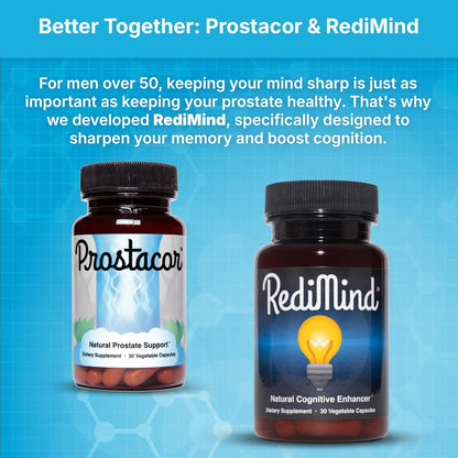 Prostacor Natural Prostate Support Supplement for Men 30-Day Supply