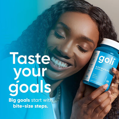 Goli Ashwagandha Vitamin D Dietary Supplement Gummies