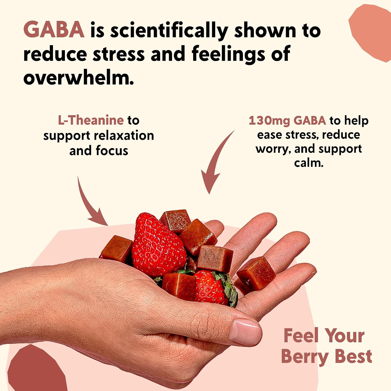 PYM GABA L-Theanine Stress Mood Support Chews