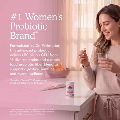 Garden of Life Dr. Formulated Once Daily Women's Probiotics 50 Billion CFU 30 Count