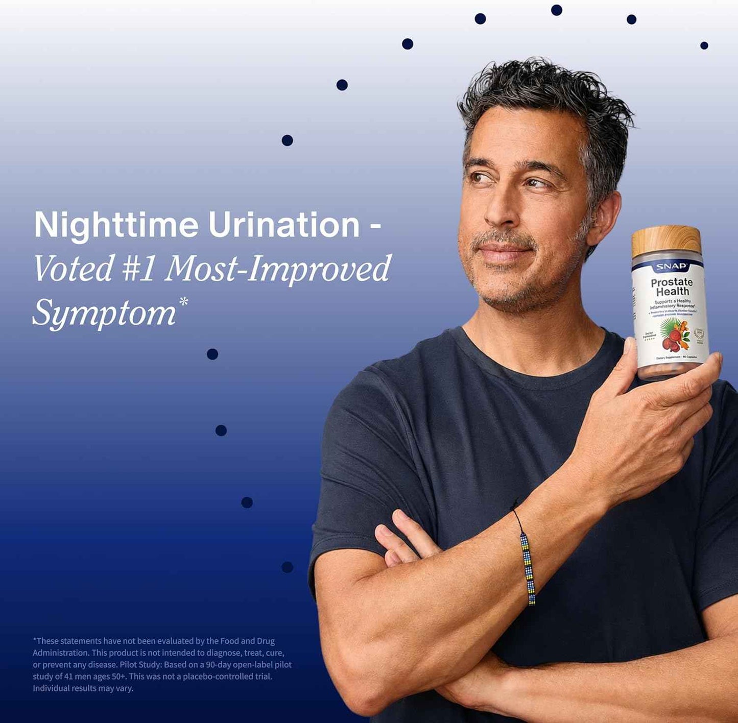 Snap Supplements Prostate Health Supplement for Men 90 Capsules