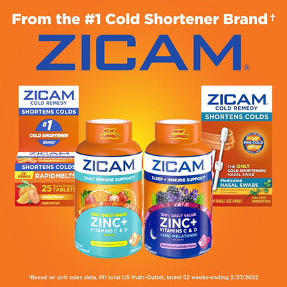 Zicam Daily Immune Support Gummy Supplement