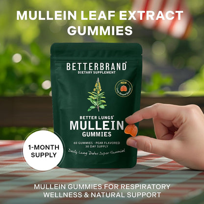 Betterbrand Mullein Respiratory Support Gummies
