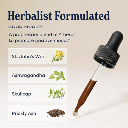 Herb Pharm Good Mood Support Herbal Supplement Liquid Extract