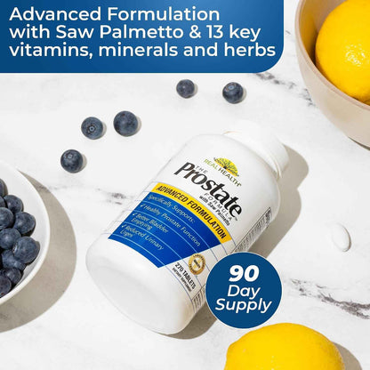 Real Health Prostate Complete Saw Palmetto Formula 30 Count