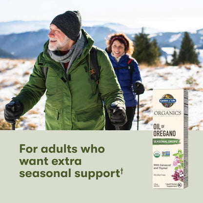 Garden of Life Organics Oil of Oregano Seasonal Immune Support Liquid