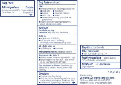 Benadryl Extra Strength Itch Cooling Topical Analgesic Spray
