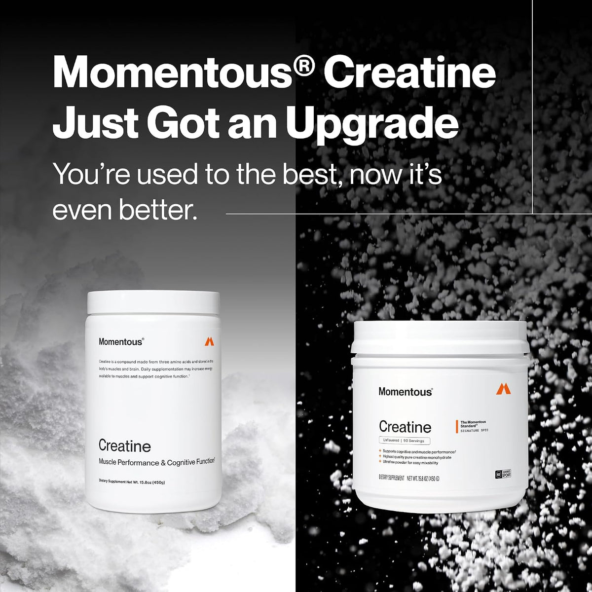 Momentous Creatine Monohydrate Powder