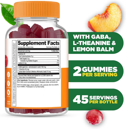 Lifeable Stress Aid Teens Mood Support Berry Gummies 90 Count