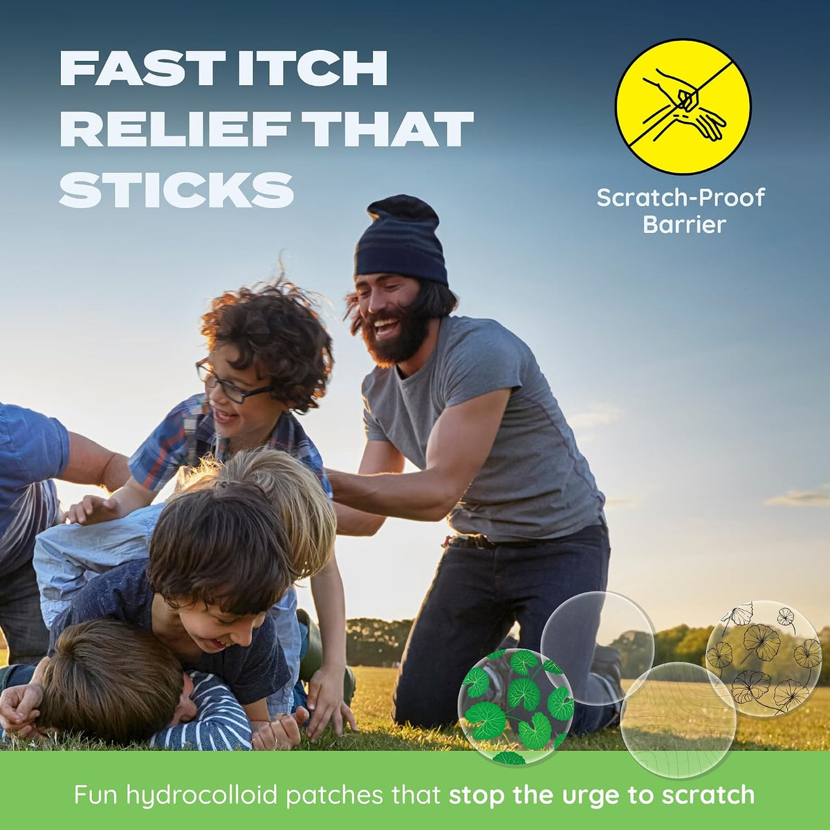 MakeItSkin SUPERBAND Bug Bite Relief Hydrocolloid Patches