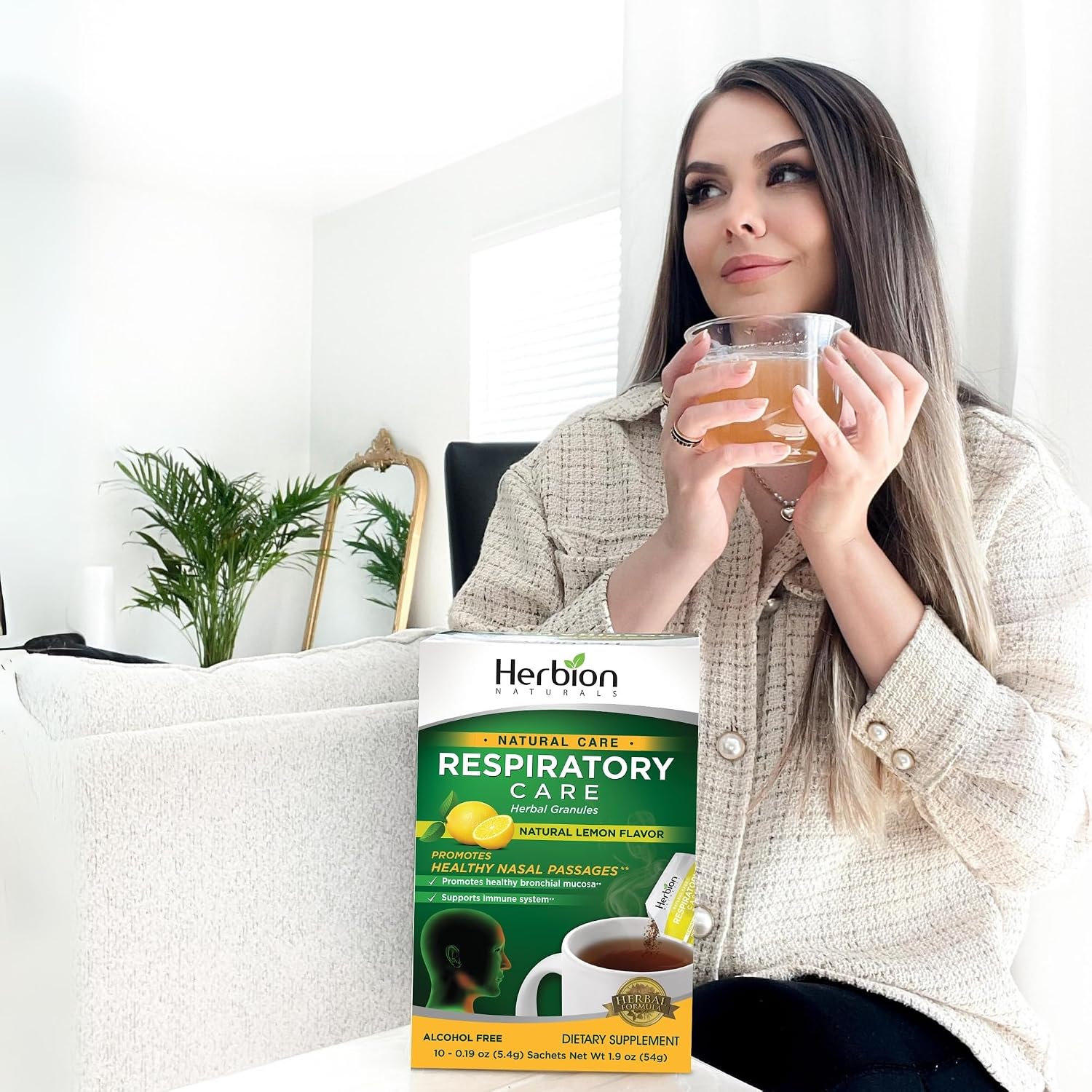 HERBION Naturals Respiratory Care Herbal Support Granules