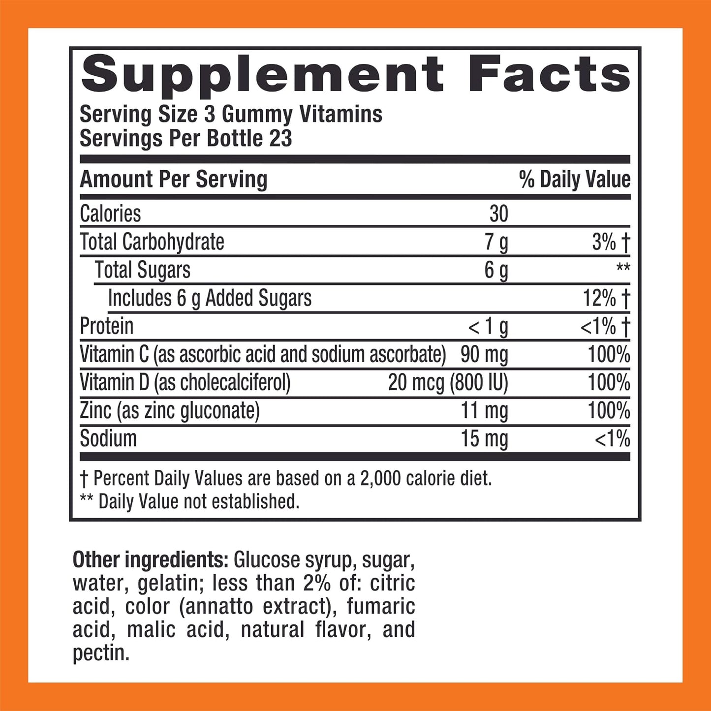 Zicam Daily Immune Support Gummy Supplement