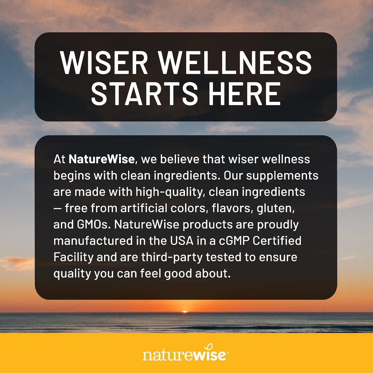 NatureWise Vitamin D3 5000IU Dietary Supplement Softgels
