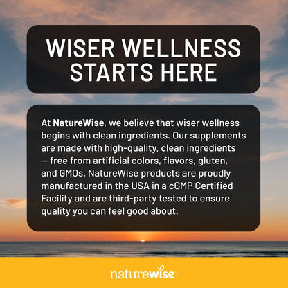 NatureWise Vitamin D3 5000IU Dietary Supplement Softgels
