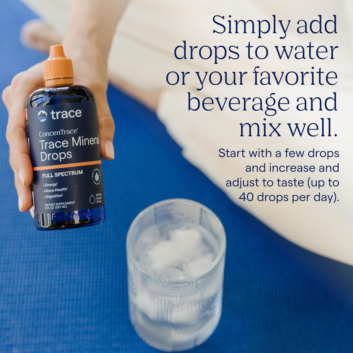 Trace Minerals ConcenTrace Mineral Drops Dietary Supplement Liquid