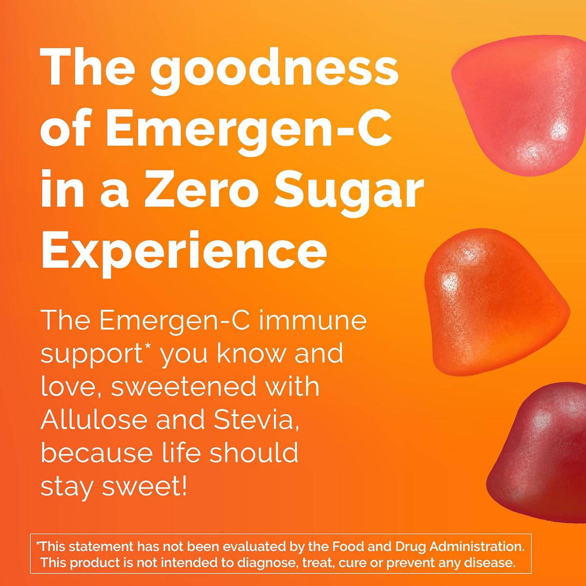 Emergen-C Vitamin C 250 mg Immune Support Dietary Supplement Gummies