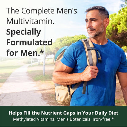 Vimerson Health Multivitamin for Men Methylated B Vitamins Chelated Minerals 60 Capsules