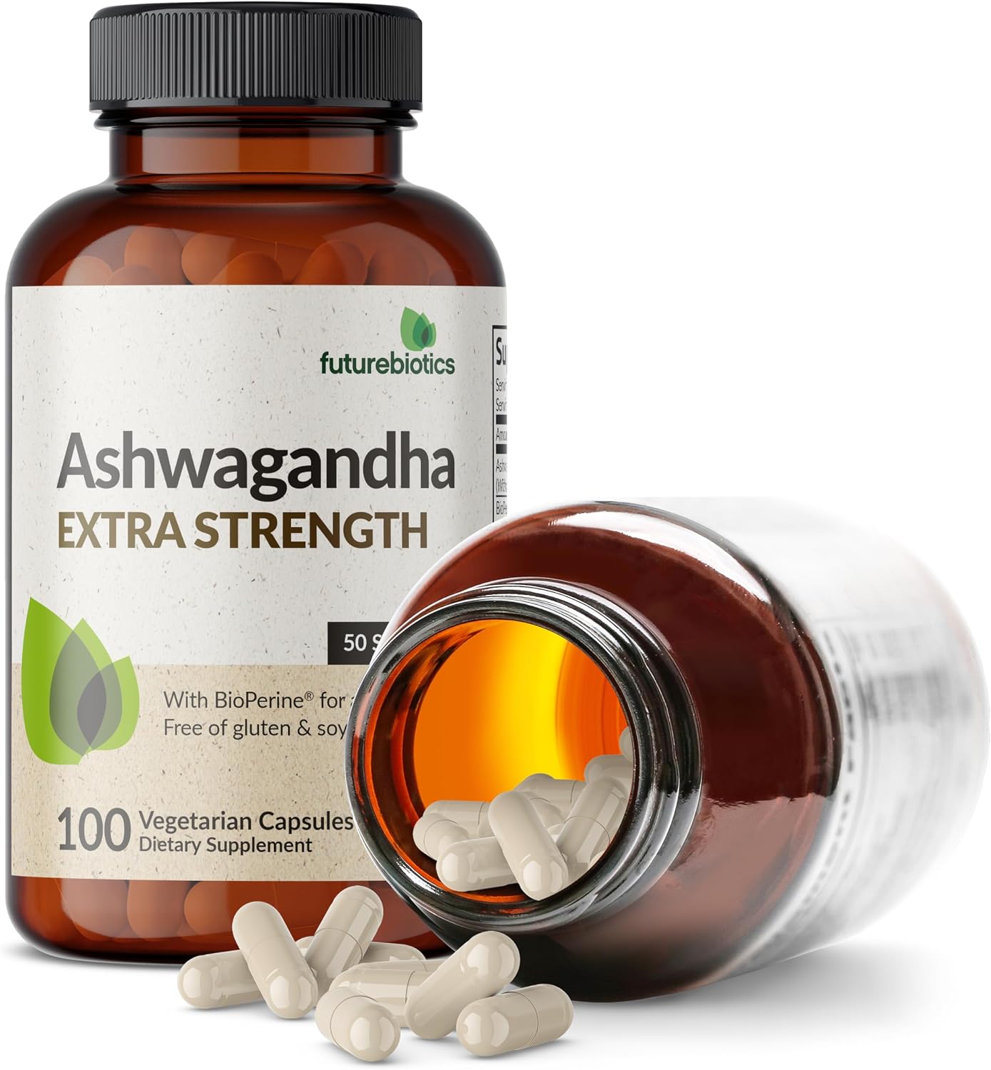 Futurebiotics Ashwagandha Stress Mood Support Capsules