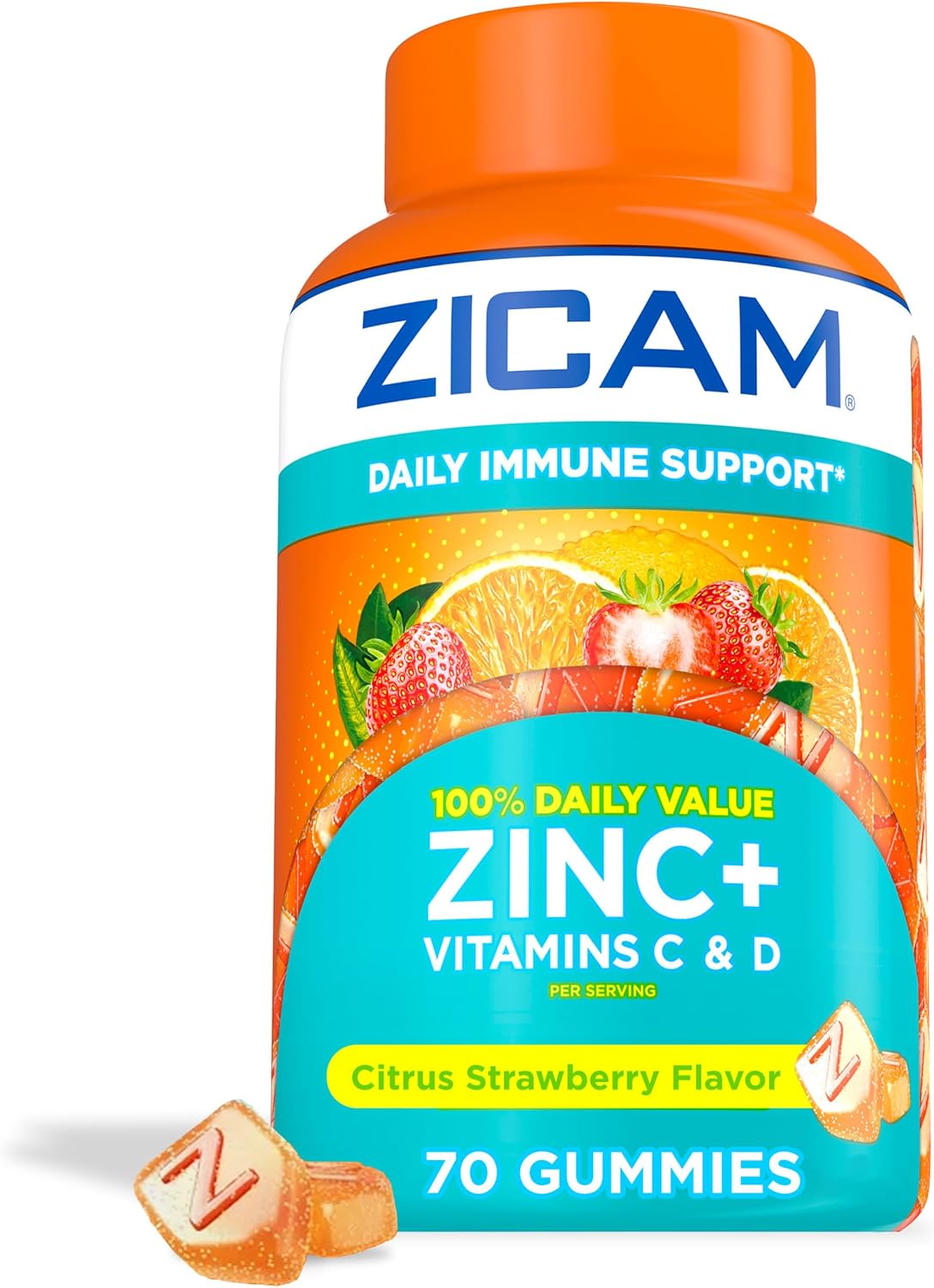 Zicam Daily Immune Support Gummy Supplement