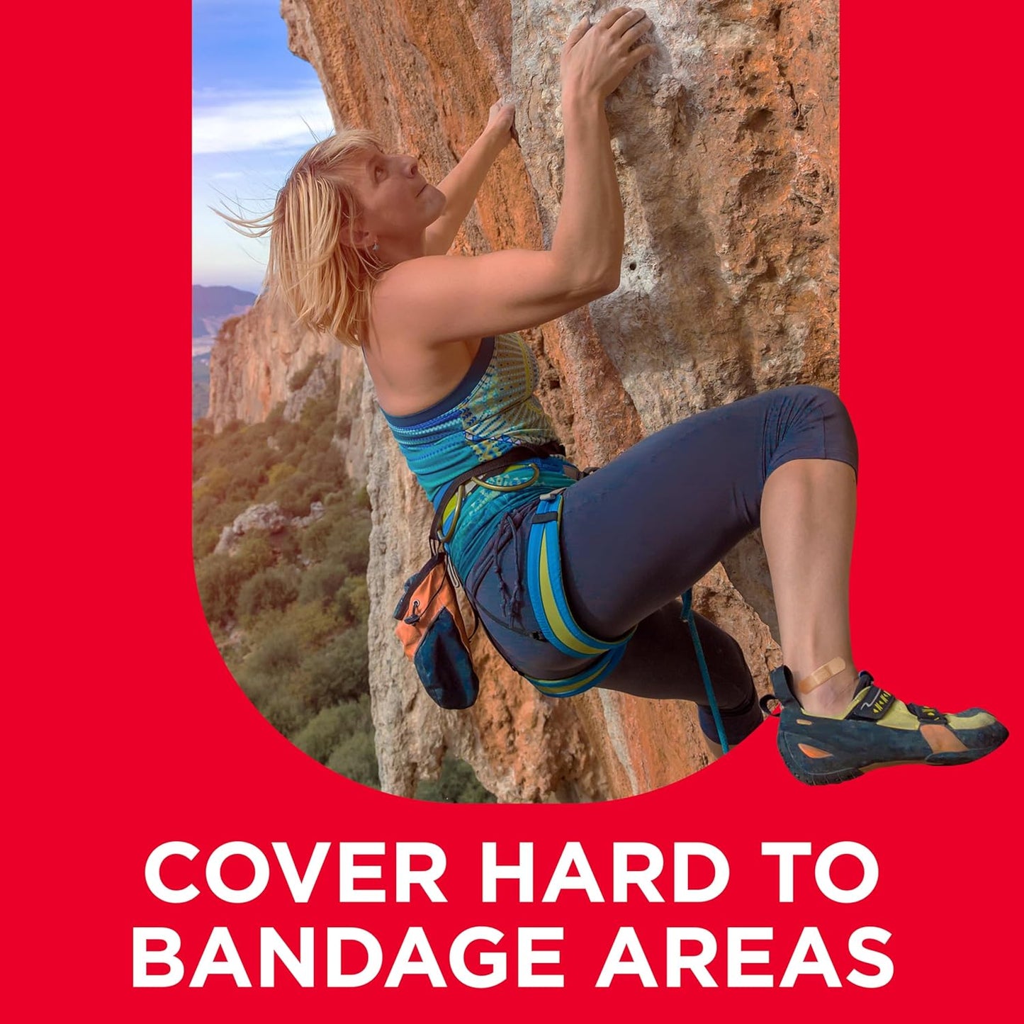 BAND-AID Flexible Fabric Adhesive Bandages All One Size 100 Count