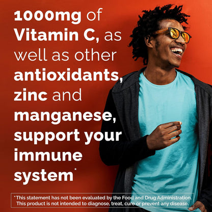 Emergen-C Vitamin C 1000 mg Immune Support Dietary Supplement Packets