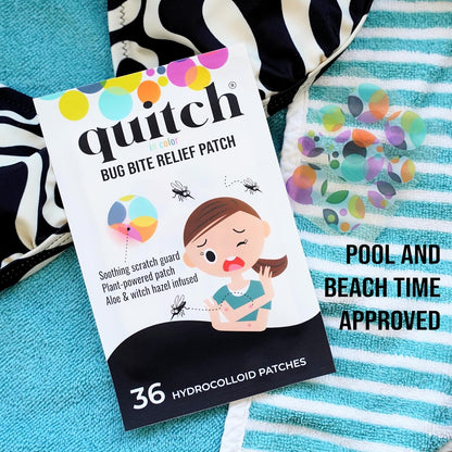 Quitch Mosquito Bite Itch Relief Bug Bite Patches