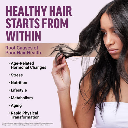 Force Factor Hair Growth Accelerator Soft Chews with Lustriva Biotin Mixed Berry 60 Count