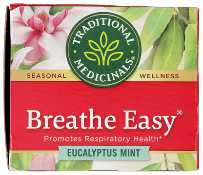 Traditional Medicinals Breathe Easy Respiratory Support Herbal Tea Bags
