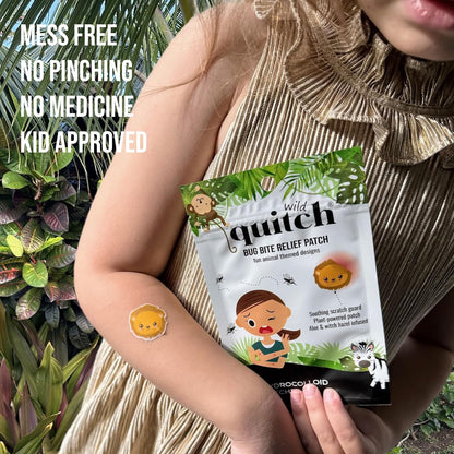 Quitch Bug Bite Itch Relief Patches