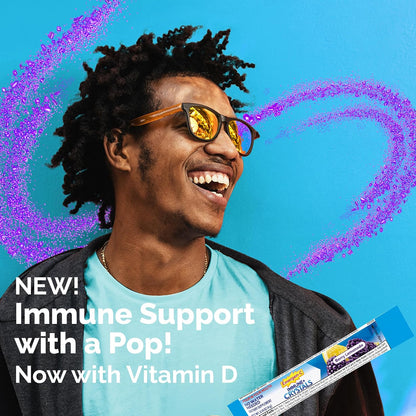 Emergen-C Immune+ 500 mg Immune Support Dietary Supplement Crystals