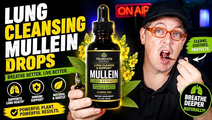 HERBIFY Mullein Leaf Extract Respiratory Support Liquid Drops
