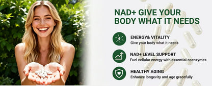 Ncduyde Liposomal NAD+ Supplement Nicotinamide Riboside Resveratrol 1500 mg