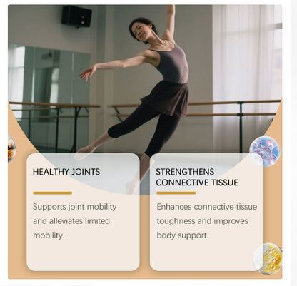 VitaBuy joint health support capsules, dietary supplement in a bottle, designed to promote joint comfort and mobility.
