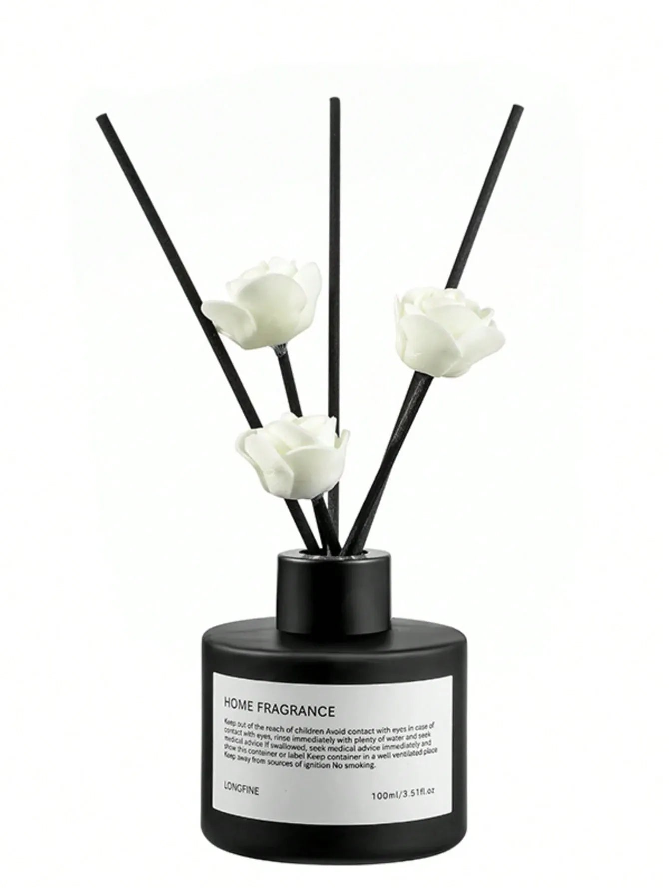 100ml Essential Oil Diffuser Nordic Style Flameless White